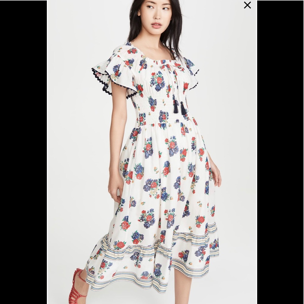 Tory Burch Printed Smock Dress
